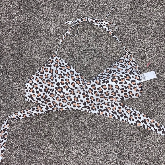 aerie Other - American Eagle Aerie leopard strappy swim top